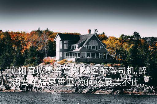 襄陽宜城集中宣判23名醉駕司機,醉酒駕車后果嚴(yán)重,為何還屢禁不止...
