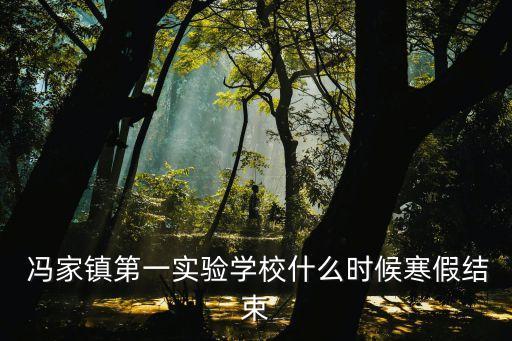  馮家鎮第一實驗學校什么時候寒假結束