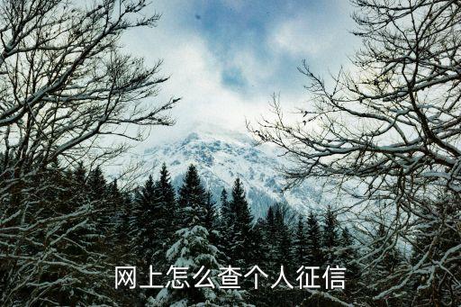 個人征信查詢免費網上查詢,怎么免費查詢個人征信?一文看懂