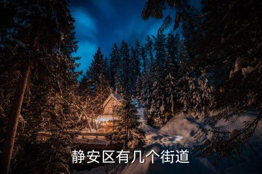 北站街道,靜安區有哪些街道?