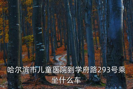 哈爾濱兒童醫院,哈爾濱兒童醫院使用地圖軟件導航到高速