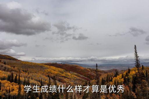什么成績,高中生成績有何差別?