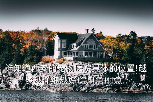 誰知道西安的寵物醫(yī)院具體的位置!越多越詳細(xì)越好!急!!急!!!急...
