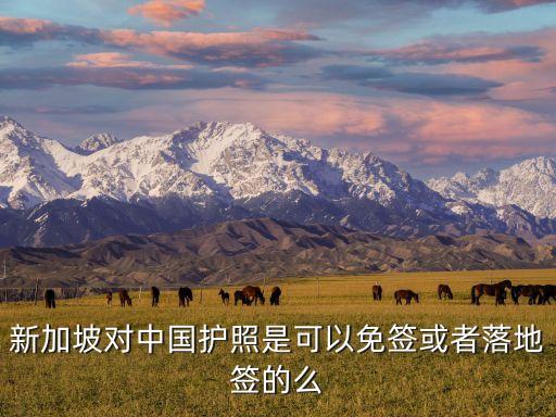 新加坡免簽嗎,新加坡護照免簽國家多少?