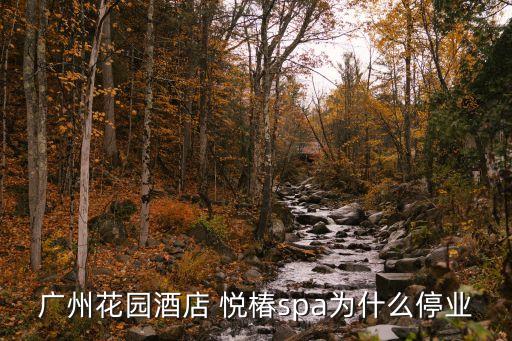 廣州花園酒店 悅椿spa為什么停業