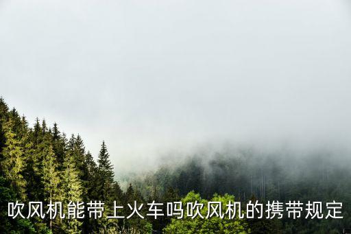 吹風(fēng)機(jī)能帶上火車嗎吹風(fēng)機(jī)的攜帶規(guī)定