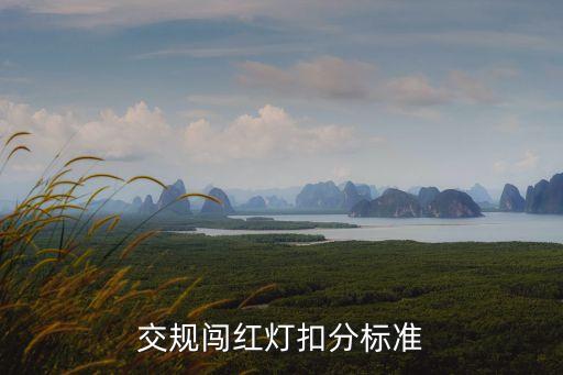 闖紅燈扣幾分罰多少錢,闖紅燈扣幾分罰多少?