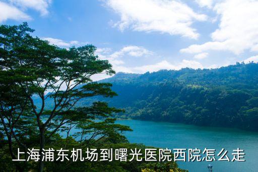曙光醫(yī)院西院地址,從浦東機(jī)場(chǎng)到曙光醫(yī)院西院怎么走?