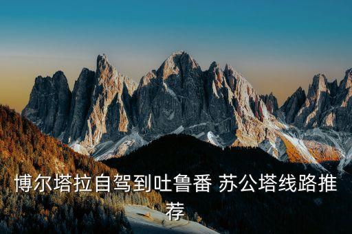 蘇公塔,博爾塔拉自駕到蘇公塔線路推薦費用約274元