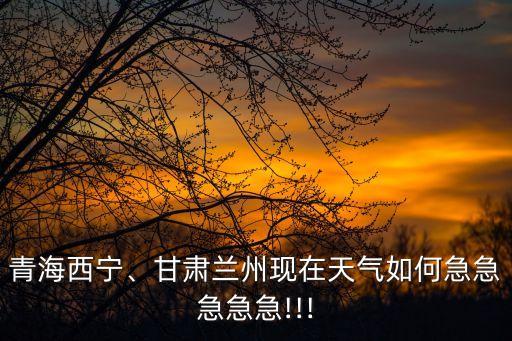 天氣預報西寧,西寧未來幾天天天下雨