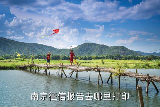 南京征信報告去哪里打印