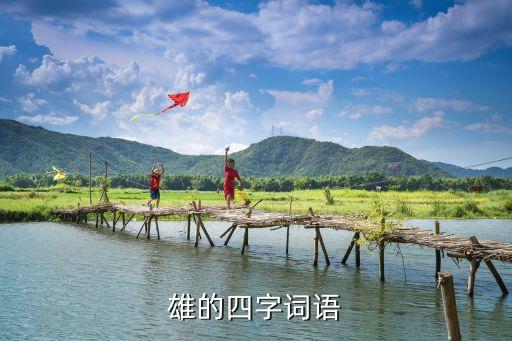 雄的四字詞語