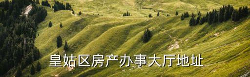  皇姑區房產辦事大廳地址