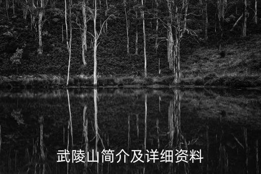 武陵山簡介及詳細資料