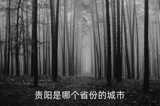 貴陽是貴州嗎,貴陽是貴州的省會嗎?