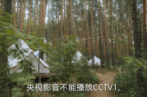 央視影音不能播放CCTV1,