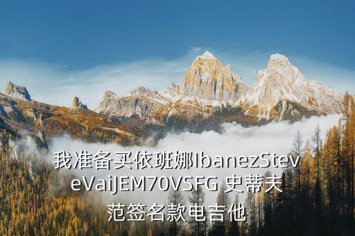 我準備買依班娜IbanezSteveVaiJEM70VSFG 史蒂夫范簽名款電吉他
