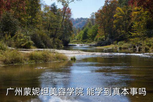 廣州蒙妮坦美容學(xué)院 能學(xué)到真本事嗎