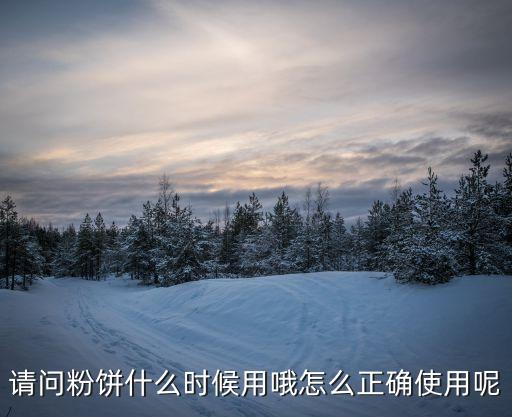 粉餅怎么用才正確，粉餅怎么用才正確 粉餅的正確使用方法