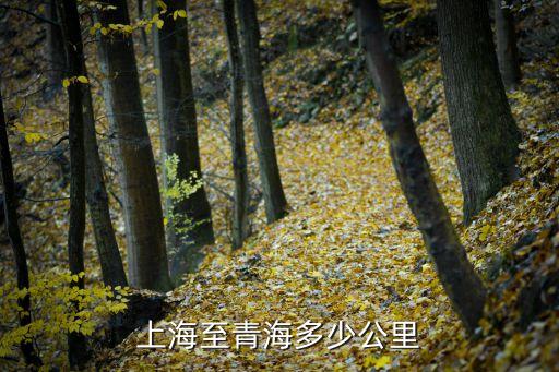 上海市到青海省，上海至青海多少公里