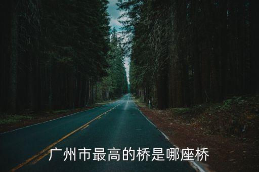廣州市最高的橋是哪座橋