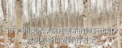 廣州美術(shù)學(xué)院李藝，廣州美術(shù)學(xué)院油畫(huà)系教師