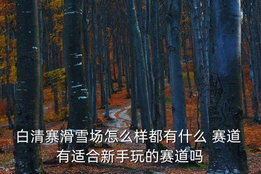 白清寨滑雪，白清寨滑雪場什么時間開業啊