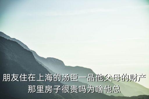 上海市湯臣一品視頻，上海湯臣一品有否被封