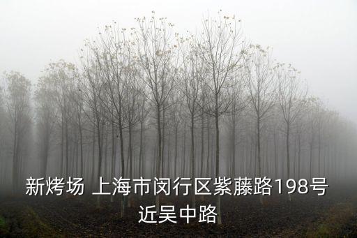 新烤場 上海市閔行區(qū)紫藤路198號近吳中路