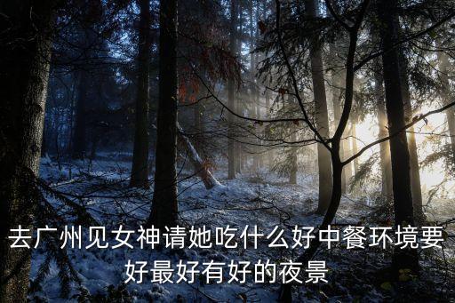 去廣州見女神請(qǐng)她吃什么好中餐環(huán)境要好最好有好的夜景