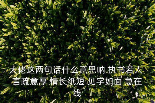 情長紙短，情長紙短打一歌名
