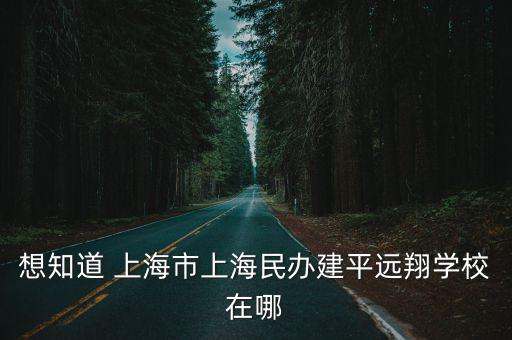 上海市建平遠翔收費，上海民辦建平遠翔和民辦新竹園中學哪個好