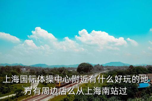 上海國際體操中心附近有什么好玩的地方有周邊店么從上海南站過