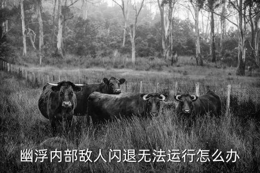 幽浮內部敵人閃退無法運行怎么辦