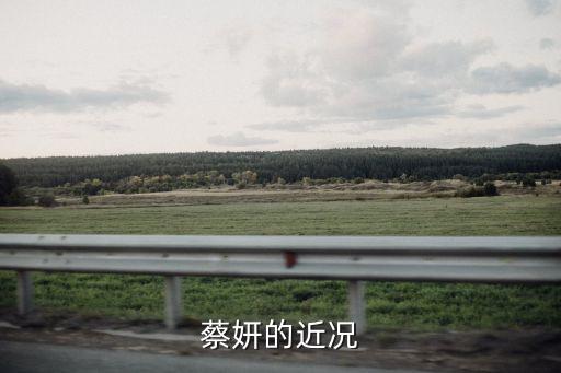 蔡妍的近況