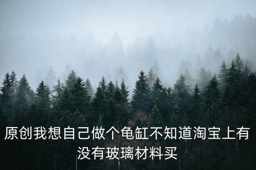 自制最簡單龜缸，自制龜缸