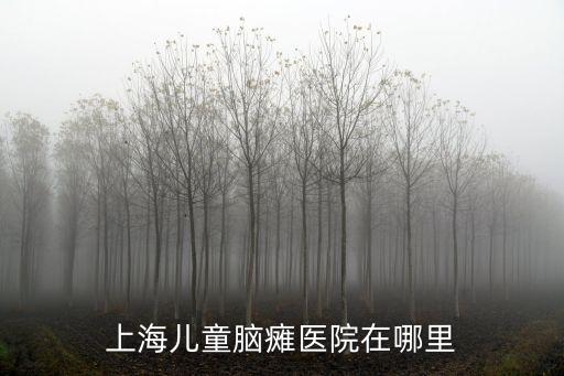 上海兒童腦癱醫院在哪里