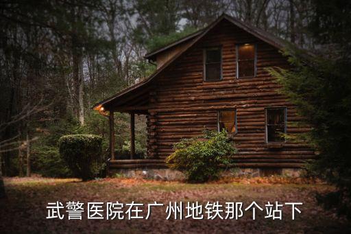 廣州三號(hào)地鐵到武警醫(yī)院，武警醫(yī)院在廣州地鐵那個(gè)站下