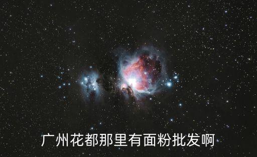 廣州哪里有賣小麥粉的，廣州花都那里有面粉批發啊