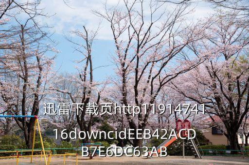 迅雷下載頁http1191474116downcidEEB42ACDB7E6DC63AB