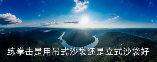 拳擊沙袋，練拳擊是用吊式沙袋還是立式沙袋好