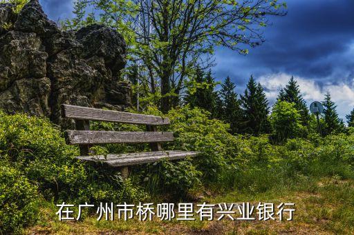 在廣州市橋哪里有興業銀行