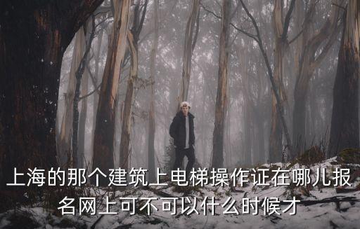 上海市電梯安全操作證，上海 電梯操作證哪里辦理怎么辦理有工作經(jīng)驗(yàn)