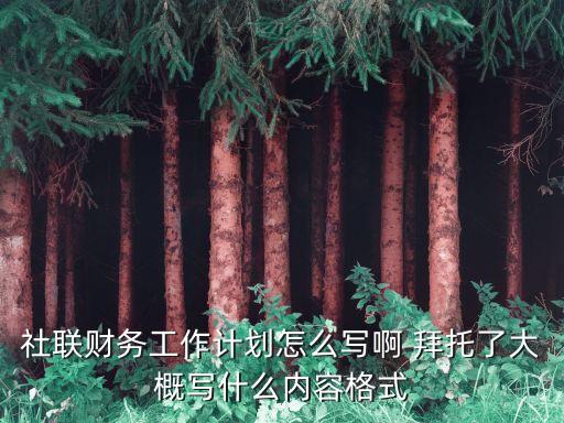 財務部工作計劃，個人財務工作計劃財務工作月計劃怎么寫