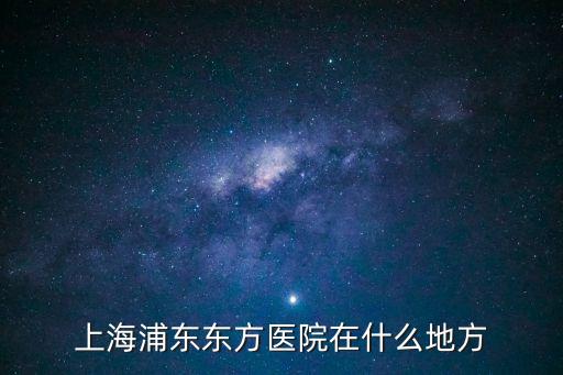 上海市浦東大道東方醫(yī)院，上海浦東東方醫(yī)院有幾個(gè)門 附近的地鐵是幾號(hào)線