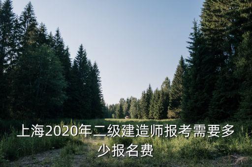 上海市二建代報名啥價位，我二建報名條件不夠想找代報名一般費用是多少啊
