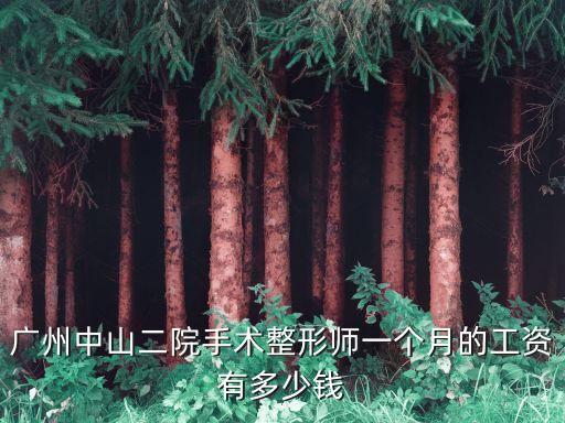 廣州市中山二院待遇，中山附屬二院 合同護士 工資加獎金一般多少