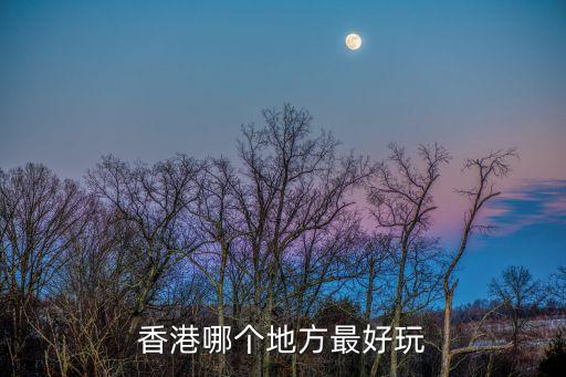 香港哪個地方最好玩