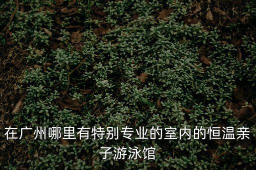 廣州泳兒嬰兒游泳館僑城花園，在廣州哪里有特別專業的室內的恒溫親子游泳館