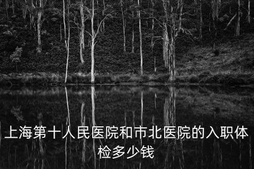 上海第十人民醫(yī)院和市北醫(yī)院的入職體檢多少錢(qián)